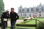 Adrita en Runa bij Chateau de Josselin